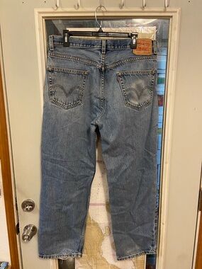 Levi's Men's Light Blue Relaxed Straight Jeans